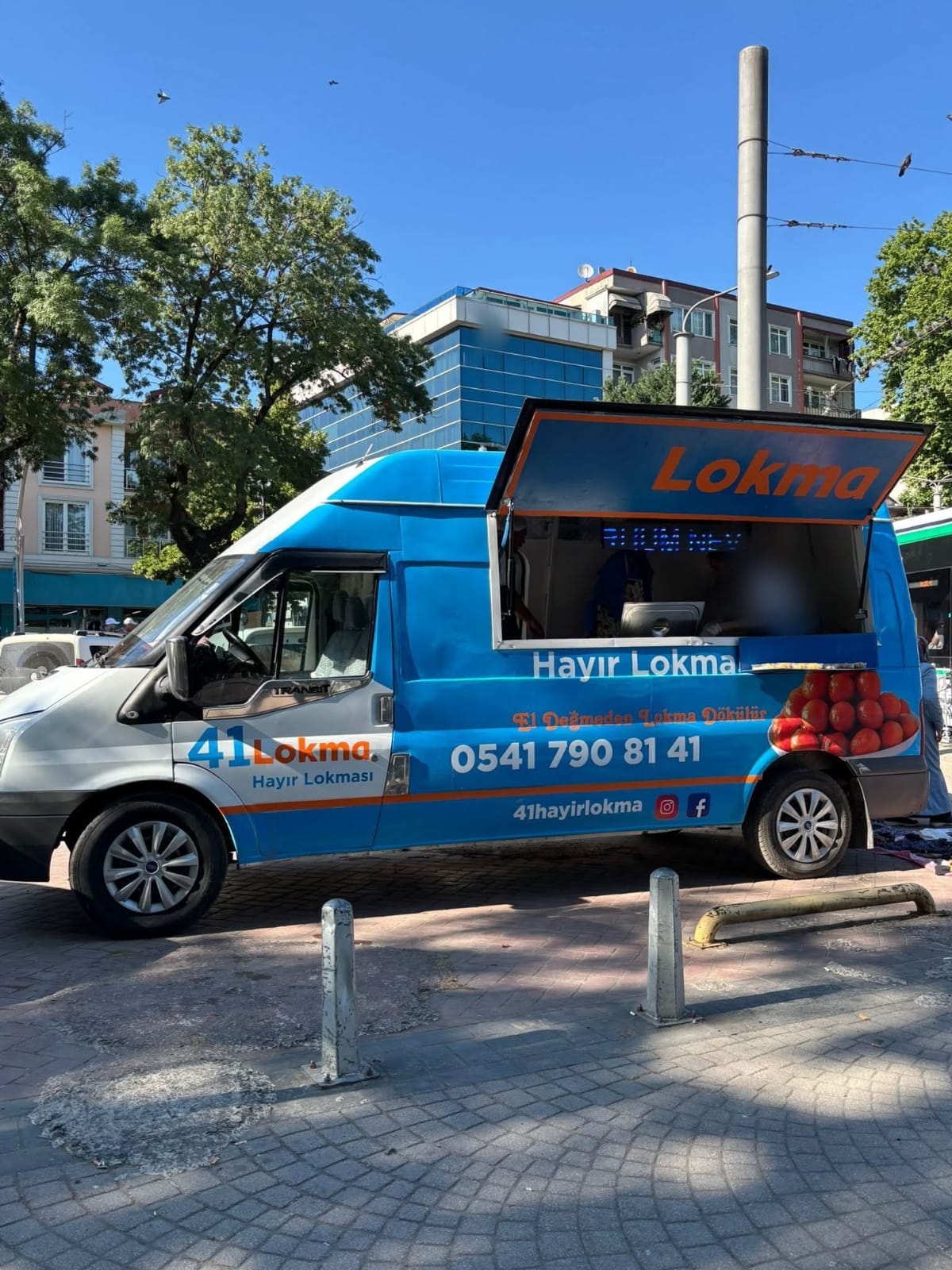 İzmit'te 41 Lokma mobil aracı